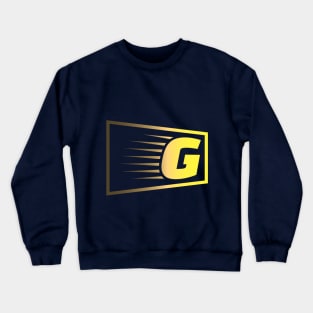 Letter G Letter Art Crewneck Sweatshirt